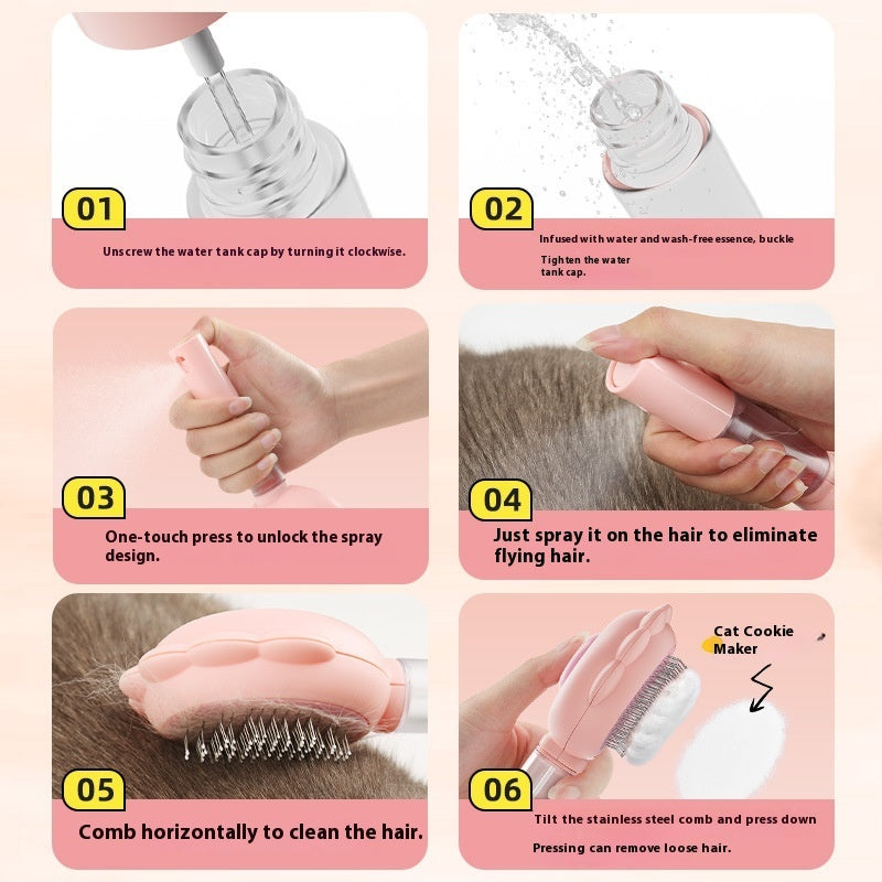 FurFella Pro Spray Brush